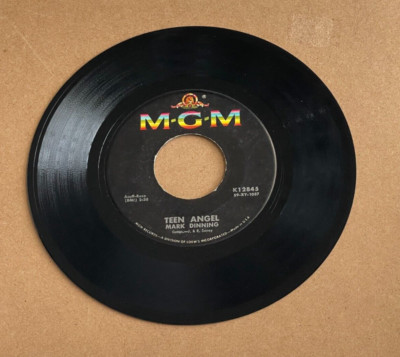 MARK DINNING TEEN ANGEL/BYE NOW BABY MGM 45 12845