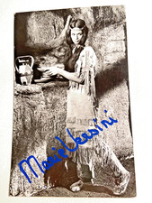 MARIE VERSINI Autogramm original signiert Foto 14 x 9 cm Winnetous Schwester