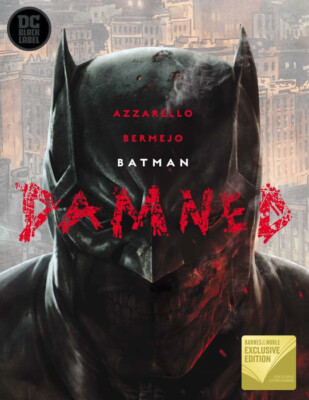 Batman Damned B&N Exclusive Edition Hardcover Book Lee Bermejo Brian Azzarello
