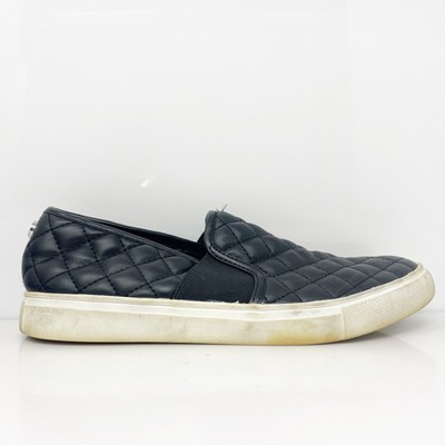 Steve Madden Womens Endell Black Round Toe Slip On Casual  display picture 1
