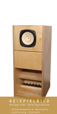 AOS BK 206 Speaker Kit with MDF Wood Cut including Correction - 1 PIECE