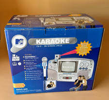 MTV Karaoke Machine SMVG-600  CD G Lyrics  Video Camera  Does Not Power On