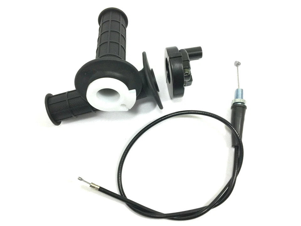 Twist Handle Bar Casting & Throttle Cable Suzuki JR50 1984-2006 Mini Bike (7/8") - Image 4 of 4