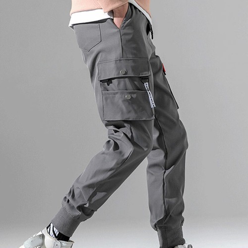Men Street Tactical Cargo Pants Joggers Harem Pants Hip Hop Trousers Streetwear - Bild 12 von 14