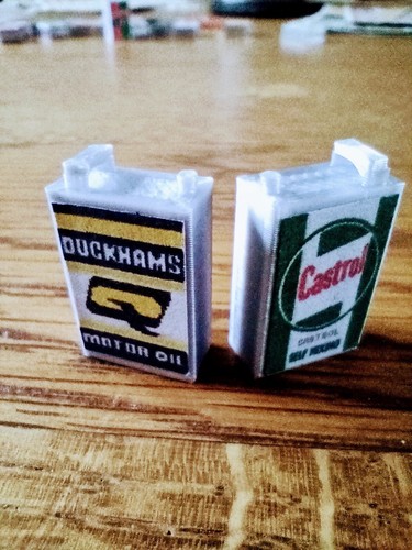 Castrol GTX oil can. 1/18 scale garage diorama accessory - Picture 2 of 5
