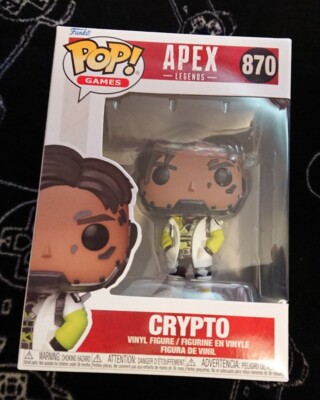 Funko Pop! Games Vinyl Figur: Apex Legends Crypto #870 Brandneu in Box