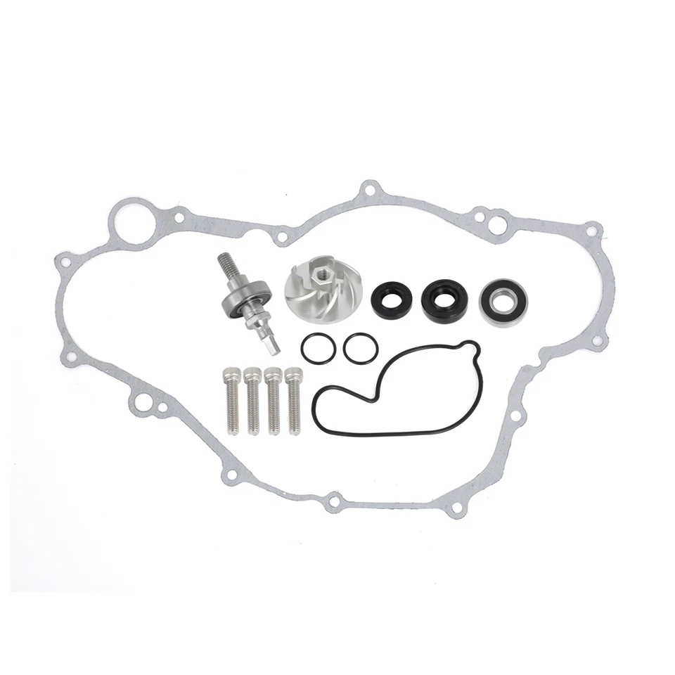Water Pump Rebuild Kit w/ Impeller Shaft Gasket For Yamaha YFZ450 ATV 2004-2013 - Image 4 of 4
