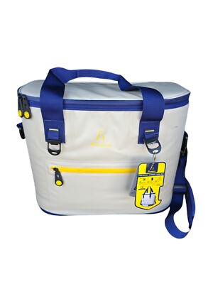 Penguin Premium Jumbo 36 cans Cooler Tote Bag water resistant Zipper Closure 