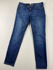 Kut from the Kloth Skinny Jeans Women's Size 6 Mid Rise Medium Wash Blue