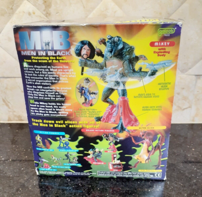Galoob Men in Black Mikey With Exploding Body Action Figure 1997