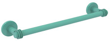24" Allied Brass 2051D/24-SFG Continental Towel Bar Dotted Detail Sea Foam Green