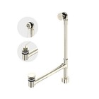 Victoria + Albert K-50-PN Freestanding Bathtub Drain Above-Floor POLISHED NICKEL