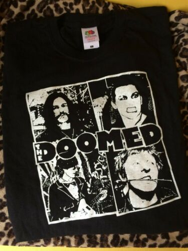 The Doomed Damned shirt Motorhead Lemmy Punk Heavy Metal Captain Sensible trash - Picture 1 of 4