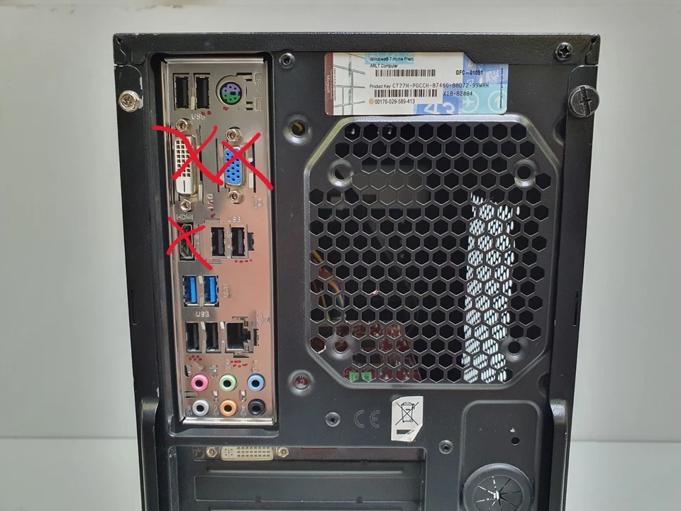 MSI Windows XP Gamer PC HD AMD 500GB DVD Computer for Old XP Game Gaming - Image 3 of 4