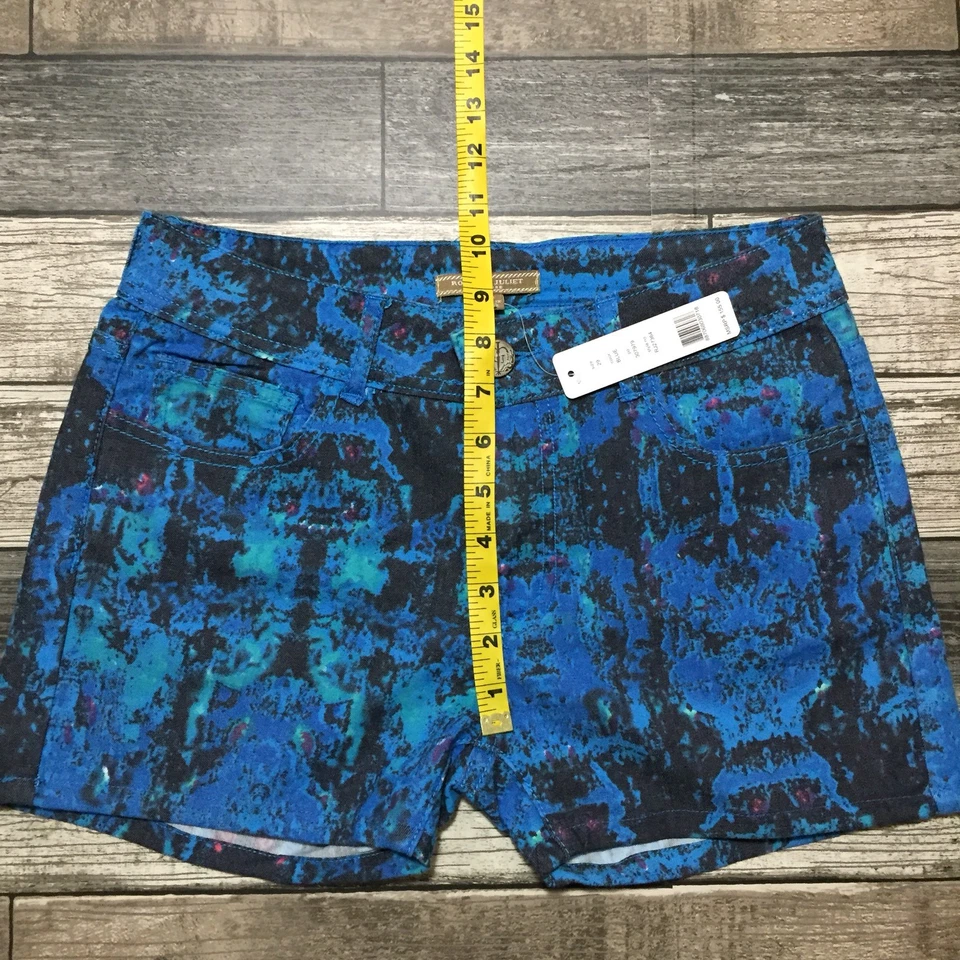 Pantalones Cortos Romeo And Juliet Couture Mujer’s 29 (Actual W28 L3) Azul (Precio de venta sugerido por el fabricante 155,00) C4 Foto 3 de 4