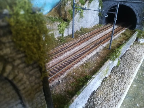 DIORAMA PLASTICO FERROVIARIO Pd23 - Foto 2 di 6