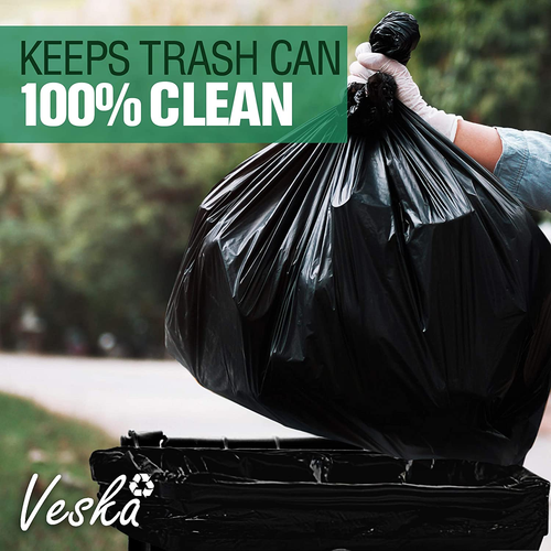 Heavy Duty 30-33 Gallon Trash Bags - 250 Count Mega Value Pack - Afbeelding 9 van 9