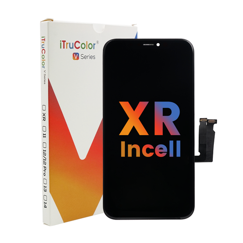 DISPLAY PER APPLE IPHONE XR LCD iTruColor HD INCELL TOUCH SCREEN SCHERMO MONITOR - Afbeelding 2 van 3