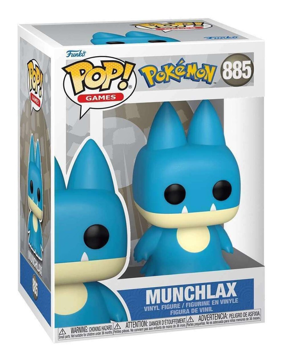 Funko POP! Games: Pokemon - Munchlax #885 | eBay
