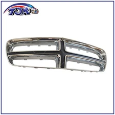  Front Grille Shell Chrome Black For 2011-2014 Dodge Charger