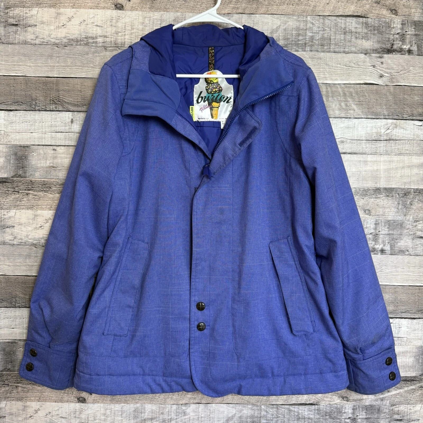 burton jet set cool flavors dry ride ski snowboarding coat jacket