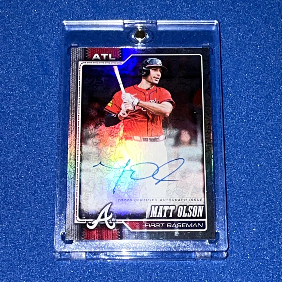 Matt Olson Baseball Sports Trading Cards & Accessories Parallel