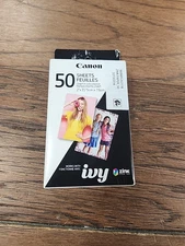 Canon 2 x 3" ZINK Photo Paper Pack 50 Pieces - (3215C001)