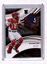 2016 Panini Immaculate Swatches Prime Pedro Severino RC 25/49 #IS-PS