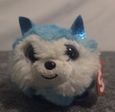 TY Puffies - PRINCE the Husky Dog (4 inch) - Ty Beanie Babies Stuffed Plush Toy