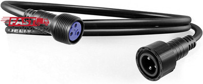 Waterproof Power Cable, 3 Pin 13AWG 2.5Mm2 Waterproof Connector Power Extension