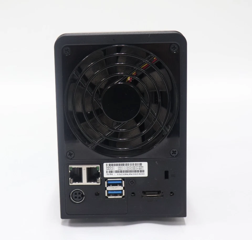 Synology DS716+ 2-Bay NAS 2x4TB HDD (8TB Total) w/ Power Adapter Disk Station - Image 4 of 4