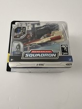 Star Wars Micro Galaxy Squadron A-Wing Series 4  0079 Jazwares 40th Return Jedi