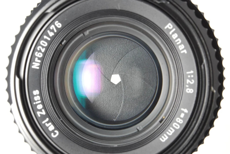 [Near MINT] Hasselblad Carl Zeiss Planar T* C 80mm f/2.8 Black Lens From JAPAN - Image 4 of 4