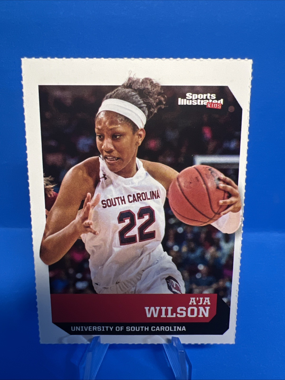 2016 Sports Illustrated for Kids A’ja Wilson Rookie Card #517