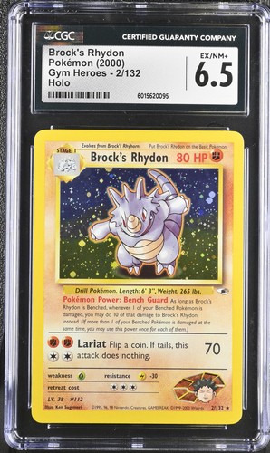 Brock's Rhydon (Unlimited) graded CGC 6.5 for sale on eBay