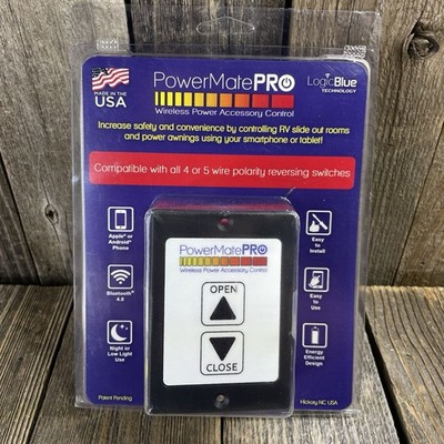 Power Mate Pro Logic Blue Technology Wireless Bluetooth RV Slide Out Control NEW