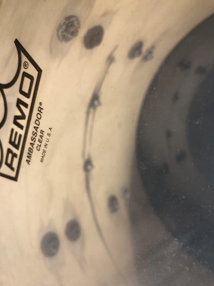 Ludwig Epic Series Rack Tom Maple Birch 12 Polegadas Sem Reserva Para Reparo/Peças - Imagem 3 de 4