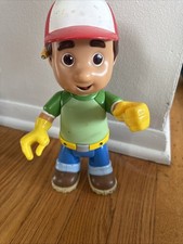 Disney HANDY MANNY 10" Talking Action Figure 2007 Mattel