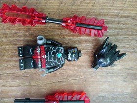 Lego Chima 70009 Worriz's Combat Lair Minifigures Windra, Wakz, Wilhurt,...