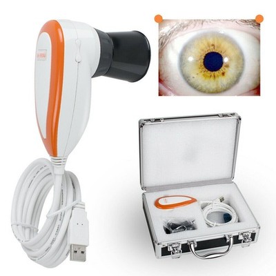 USB Digital Eye Iridology Camera Analyzer System 5MP High Resolution - English