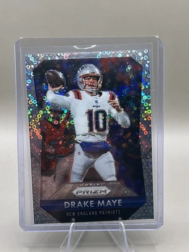 New Listing2025 Panini Prizm - Prizm Flashback Drake Maye #8 No Huddle Prizm