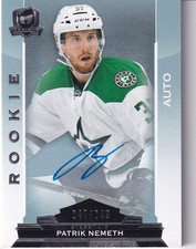 2014-15 UD The Cup Rookie Auto #96 PATRIK NEMETH 247/249 Dallas Stars