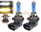 9006 Headlight Bulbs Low Beam Super WHITE 5000K Xenon Halogen 2pcs