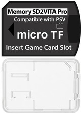 Sunloy Black SD2Vita 6.0 Ultimate PS Vita Memory Card Adapter, PS Vita Micro ...