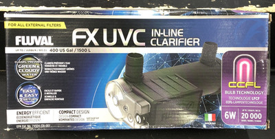 Fluval FX UVC In-Line Clarifier 400 US Gal (A199)
