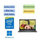 Occasion - Dell Latitude 5500 - Windows 11 - i5 8Go 240Go SSD - 15.6 - Webcam -