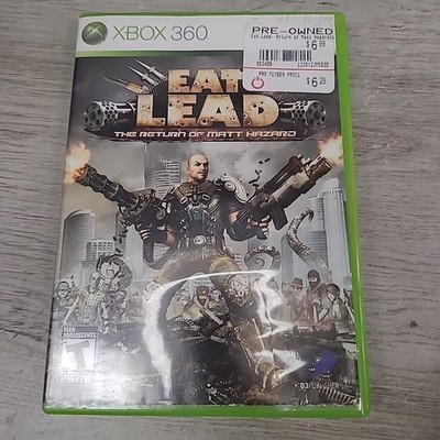 Eat Lead Return of Matt Hazard Microsoft Xbox 360 Video Game VGC Preowned 