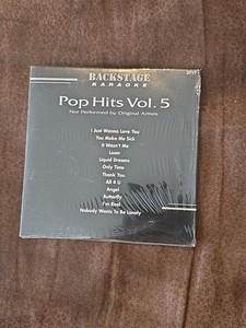 BS3717 POP HITS VOL 5 BACKSTAGE KARAOKE CD+G DISC