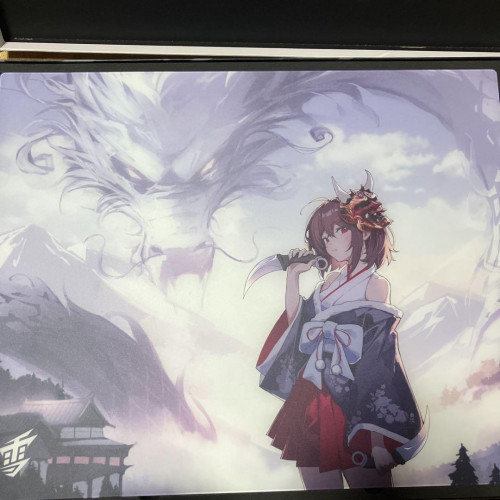 Yuki Aim Glass Mousepad Oni 2.0 Collection L Size 500 x 400 Yuki Aim Glass Mousepad Oni 2.0 Collection L Size 500 x 400