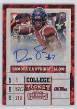 2017 Panini Contenders Draft Picks 14/23 Damore'ea Stringfellow #153 Auto 15wb